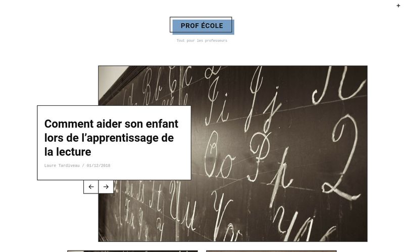 Prof école - Tout pour les professeurs